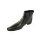 Chelsy - Italian designer boot with leather in black men (Textiles)