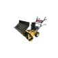 foldable snow plow, snow plow snow shovels for models from 5.5 to 15 hp to 74 cm