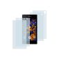 4 x mumbi Protector Sony Xperia Z1 Screen Protector (2 x front and 2 x Backing) (Electronics)