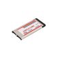 SODIAL (R) ExpressCard 34mm Express Card to 2 USB ports 3.0 / 2.0 / 1.1 5Gbps (Electronics)