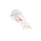 Artificial Jellyfish Aquarium Orange Plastic Decoration (Miscellaneous)