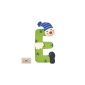 First Letter wooden wall decoration Personalize the baby nursery - E (Outdoors)