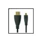 HDMI connection cable for Gopro Hero 3/3 + (Electronics)