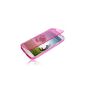 TPU Flip Case translucent magenta for Samsung Galaxy S4 MINI / GT-I9195 by AQ Mobile (Electronics)