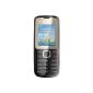 Nokia C2-00 mobile phone (dual SIM mobile phone, 4.6 cm (1.8 inch) display, Bluetooth, MP3, e-mail, camera VGA) black (Electronics)