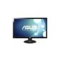 Asus VG278HE 68.58 cm (27 inch) monitor (Full HD, VGA, DVI, HDMI, 2ms response time) black (Personal Computers)