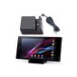 VicTsing Magnetic Docking cradle Dock docking station for Sony Xperia Z1 L39h Xperia Z Ultra XL39h - Black (Electronics)