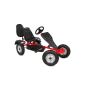 TecTake® kart kart Go Kart pedal vehicle red (toy)