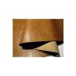 PU PVC leather cloth upholstery furniture upholstery Light Brown