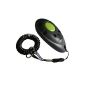 Dogs Line Profi Clicker with Spiral Bracelet for clicker training, black, DL01PS (Misc.)