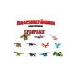 Set of 5 Pack - made dragon figures from Train Your Dragon, DreamWorks Dragons (Toys)