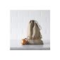 Lakeland onion bag, cotton, Opaque & Breathable, 28x38cm (household goods)