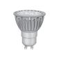 OSRAM LED STAR PAR16 50 (36 °) Warm White, GU10 (replaces 50W) 2,700 K, 230 V, 36 ° viewing angle (household goods)