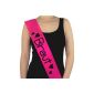 Bridal Sash in Pink Bride to Be Hen Party (Toy)
