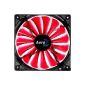 Aerocool Shark Devil Red Edition EN55475 Fan with LED 140 mm (Personal Computers)