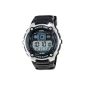 Casio Collection Mens Watch Digital Quartz Plastic AE-2000W-1AVEF (clock)