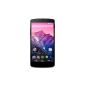 LG Nexus 5 smartphone unlocked 4G (Screen: 5 inches - 16 GB - Android 4.4 KitKat) Black (Electronics)