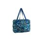 Oilily Folding Tote bag handbag blue Blue (Baby Product)