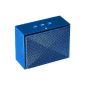 AmazonBasics Mini Portable Bluetooth Speaker 3W- Blue (Electronics)