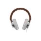 Philips Citiscape SHL5905GY Uptown / 10 Headband Headset with microphone jack of Brown and Gray call (Electronics)