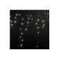 192 Christmas Lights lights curtain icicle freezing rain Indoor / Outdoor Christmas 4 meters warm white (household goods)