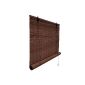 Bamboo blind 100 x 160 cm in brown - blinds window blinds - VICTORIA M