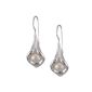 Vinani - OTP - Earrings Dangle Women - Tulip - Silver 925/1000 (Jewelry)