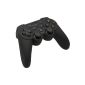 Black Wireless Controller for PS3 / PC (CD-ROM)