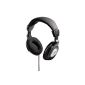 Thomson HED415N type Stereo Headphone closed Black (Electronics)