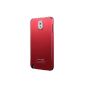 [Bamboo] Ultra Thin Aluminium Metal Bumper Cover Case Smart Cover Case For Samsung Galaxy Note 3 N9000 N9005, Red (Wireless Phone Accessory)