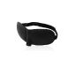 CuteEdison® 3D Sleeping Mask Cover Of Night Sleep Headband Relaxing Eye Eyes Anti-Fatique Travel Utilization Black (Kitchen)