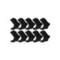 20 pairs of work Leisure - sport socks tennis socks in black or white (Misc.)