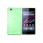 Sony Xperia Z1 Compact Case in Green - Silicone Skin Case Cover Skin for Sony Xperia Z1 Compact (Not for the normal Z1 suitable) (Electronics)