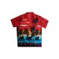 Hawaiian Shirt "FUNKY" Red: