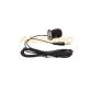 Mini Microphone for PC / Laptop - 3.5mm - black - clip-on (Accessory)