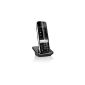 Gigaset S820H DECT cordless phone, touch and keys, additional handset, black (Electronics)