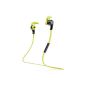 deleyCON SOUND TERS sports nano Bluetooth In-Ear Headphones [Black / Green] for mobile phone, PC, tablet, Apple iPhone / Mac, smartphone (Electronics)