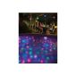 MemoryStar underwater light show with 4 LED 70055 - Automatic cut - underwater light Pool Light - 7 different light shows - INCL.  BATTERIES - GERMAN BRAND (garden products)