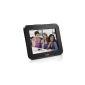 Kodak W730 Pulse Digital Frame (17.78 cm (7 inch) touch screen, 4: 3, import 512 MB of internal memory, WiFi, photos via email, SD / SDHC / MMS / MS card slot) (Electronics)
