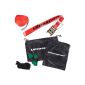 Ultrasport Slackline Kit 15 m with covers for tree and rope support (Sports)