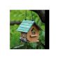 Beautiful bird house, not suitable for small-grain feed