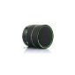 DBPOWER® Mini Portable Bluetooth Mini Speaker, for iPhone / iPad / laptop / mobile phones / smartphones / MP3 players, Metal, Black (Electronics)