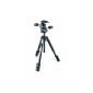 Manfrotto Tripod Kit MK190XPRO4-3W aluminum Sections 4 + ball 3D Black (Accessory)