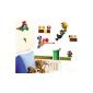 Y-BOA 1 pc Super Mario Sticker Wall Decals Reusable Paper Room For Children Infants