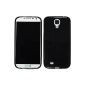 Silicone Case for Samsung Galaxy S4 - Black Candy - Cover PhoneNatic ​​Cover + Protector (Electronics)