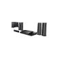Sony BDV-N590.CEL Home Cinema 3D Blu-ray 5.1 with dock for iPod / iPhone 1000 W 3 HDMI 2 USB built-in Wi-Fi Black (Electronics)