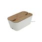 Bosign cable box and charger HIDEAWAY medium white / natural (Personal Computers)