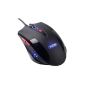 Plemo Black Mamba 6 keys PC Computer Optical USB Wired Gaming Mouse, 3 Adjustable DPI resolutions up to 2400 [Model Number: DS-901] (Electronics)