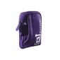BAXXTAR B-One camera bag for compact cameras - Size S - Purple (Electronics)