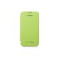 Samsung Case flap with battery cover for Galaxy Note 2 Lime (Accessory)